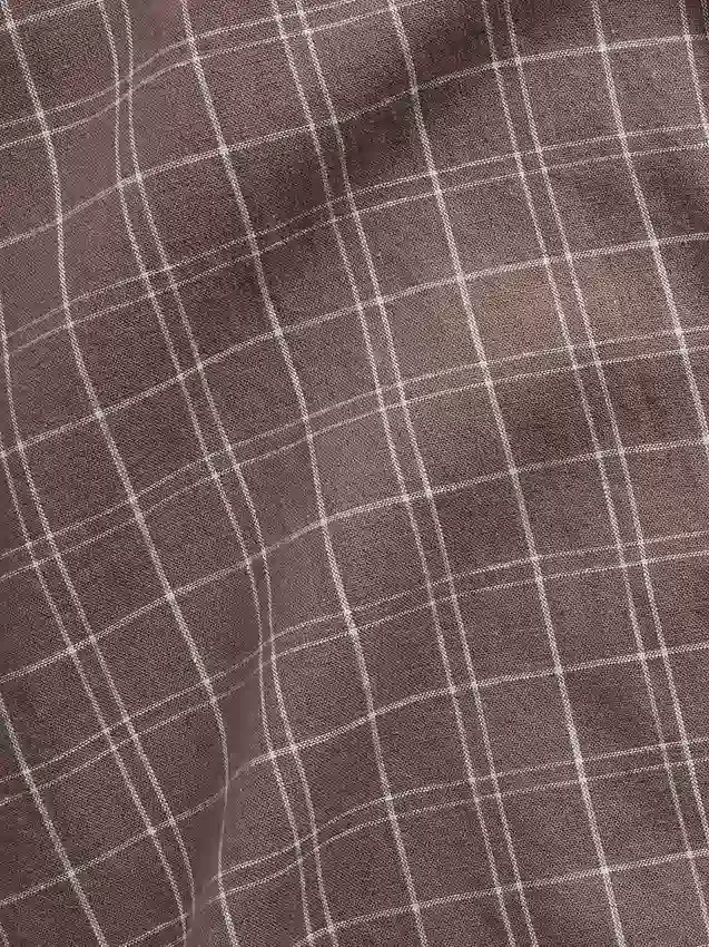 Shirt van linnen-katoen met textuur