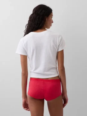 Shorty van biologisch stretchkatoen
