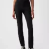Skinny broek met hoge taille van dubbel gebreid materiaal