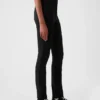 Skinny broek met hoge taille van dubbel gebreid materiaal