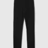 Skinny broek met hoge taille van dubbel gebreid materiaal