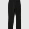 Skinny broek met hoge taille van dubbel gebreid materiaal