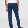 Skinny kaki-uniformbroek voor kinderen