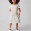 Skort met dubbele ruches voor Baby & Peuter