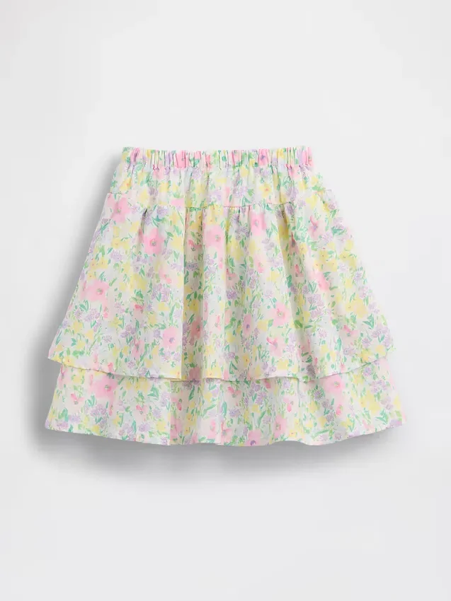 Skort met dubbele ruches voor Baby & Peuter