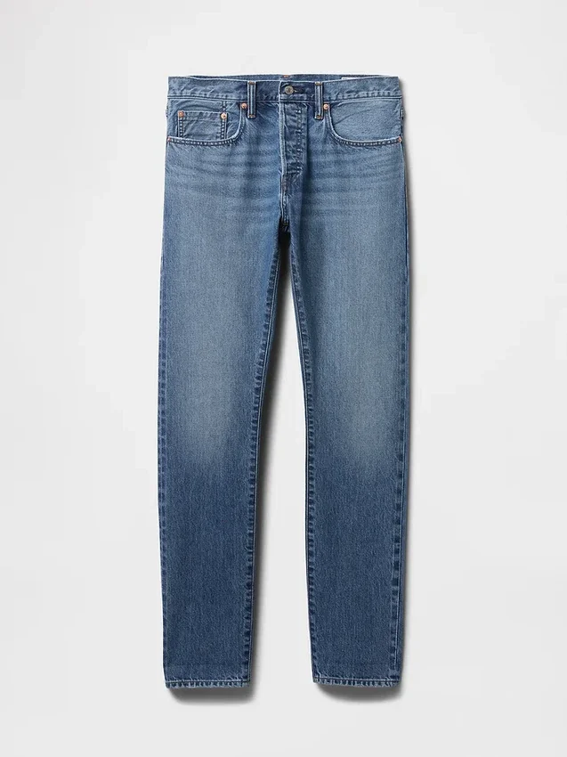 Slanke selvedge-Jeans