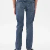 Slim-fit Jeans voor kinderen met scheuren en reparaties