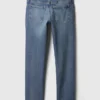 Slim-fit Jeans voor kinderen met scheuren en reparaties