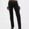 Slim straight-Jeans met lage taille in jaren '90-stijl
