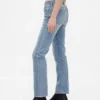 Slim straight-Jeans met lage taille in jaren '90-stijl