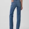 Slim straight-Jeans met lage taille in jaren '90-stijl