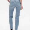 Slim straight-Jeans met lage taille in jaren '90-stijl