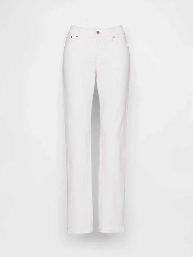 Slim straight-Jeans met lage taille in jaren '90-stijl
