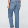 Slim straight-Jeans met lage taille in jaren '90-stijl