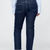 Slim straight-Jeans met lage taille in jaren '90-stijl