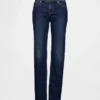 Slim straight-Jeans met lage taille in jaren '90-stijl