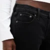 Slim straight-Jeans met lage taille in jaren '90-stijl