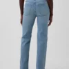 Slim straight-Jeans uit de jaren ’90 met hoge taille en gedraaide naden