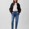 Slim Taper-Jeans met middelhoge taille