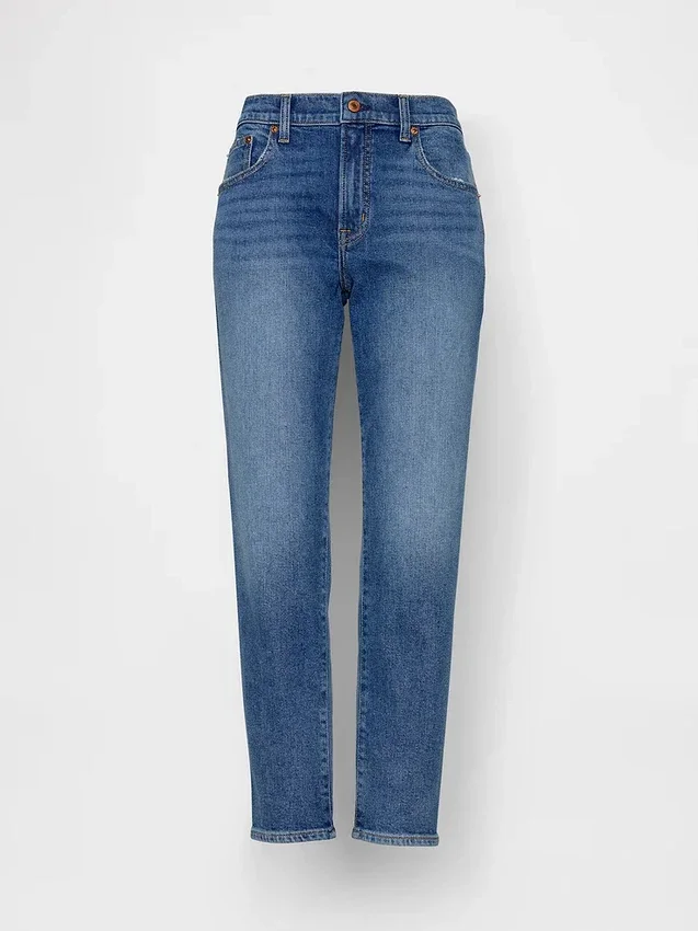 Slim Taper-Jeans met middelhoge taille