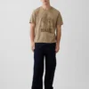 Snoopy Mojave T-shirt met print in relaxte pasvorm