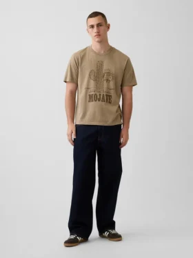 Snoopy Mojave T-shirt met print in relaxte pasvorm