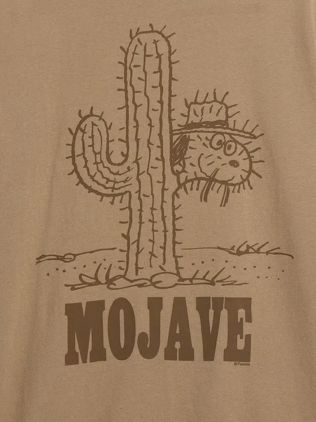 Snoopy Mojave T-shirt met print in relaxte pasvorm