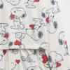 Snoopy-pyjamaset met gerecyclede korte broeken voor kinderen