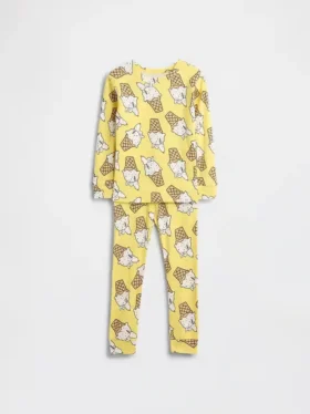 Snoopy-pyjamaset van biologisch geborsteld katoen voor Baby & Peuter