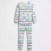 Snoopy-pyjamaset van biologisch geborsteld katoen voor Baby & Peuter