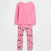 Snoopy-pyjamaset van biologisch geborsteld katoen voor Baby & Peuter