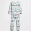 Snoopy-pyjamaset van biologisch geborsteld katoen voor Baby & Peuter