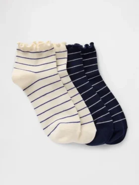 Sokken met ruches (2-pack)