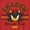 Sonic the Hedgehog-T-shirt met schaduwprint voor kinderen