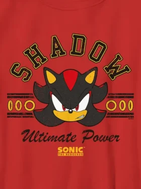 Sonic the Hedgehog-T-shirt met schaduwprint voor kinderen