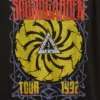 Soundgarden T-shirt met print, zwaar, cropped