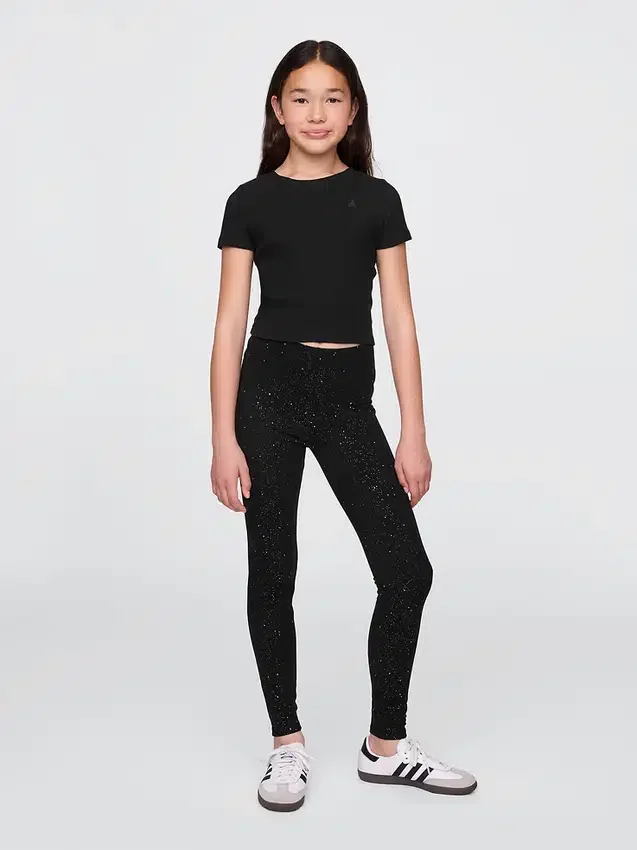 Sparkle-legging voor kinderen
