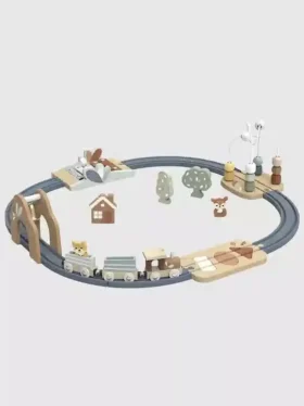 Speelset met spoorbaan en diverse activiteiten voor peuters
