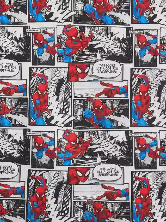 Spider-Man pyjama-set met korte broeken voor kinderen van biologisch geborsteld katoen