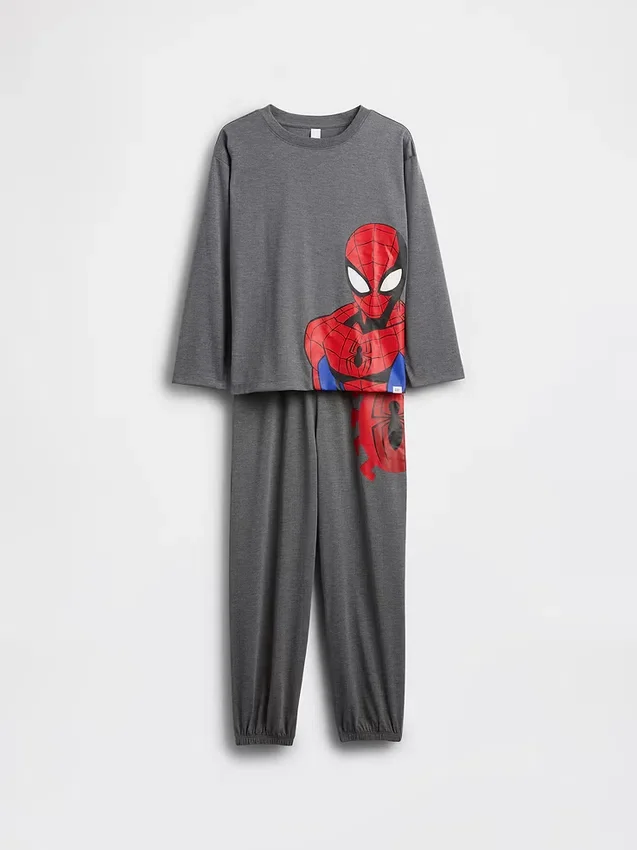 Spider-Man-pyjama-set van gerecycled materiaal voor kinderen