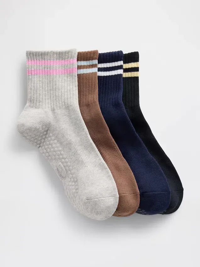 Sportieve halfcrew-sokken (4-pack)