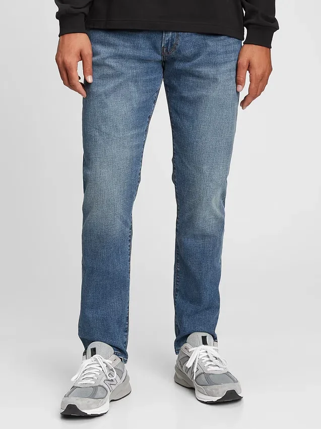Sportieve tapered jeans