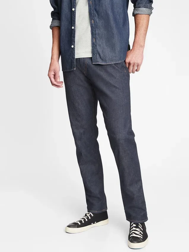 Sportieve tapered jeans