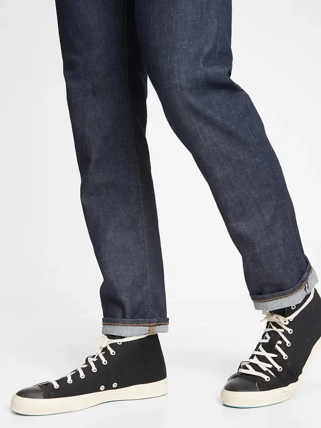 Sportieve tapered jeans