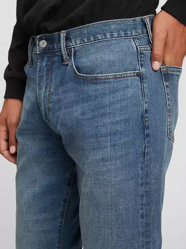 Sportieve tapered jeans
