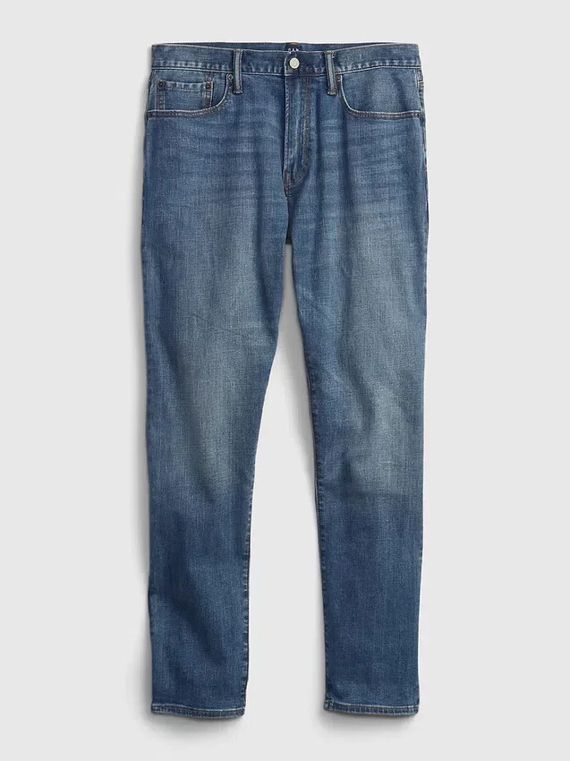Sportieve tapered jeans