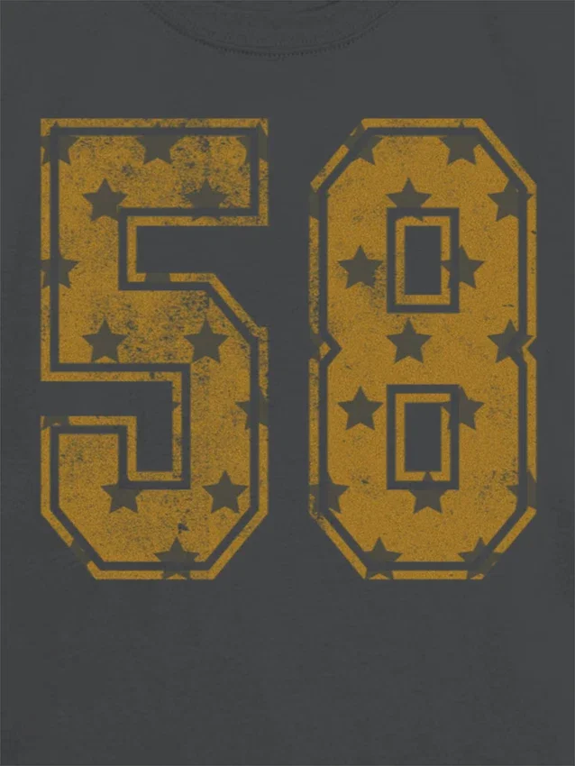 Sporty 58 T-shirt met print voor kinderen