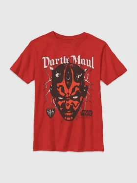 Star Wars Darth Maul-T-shirt met print voor kinderen