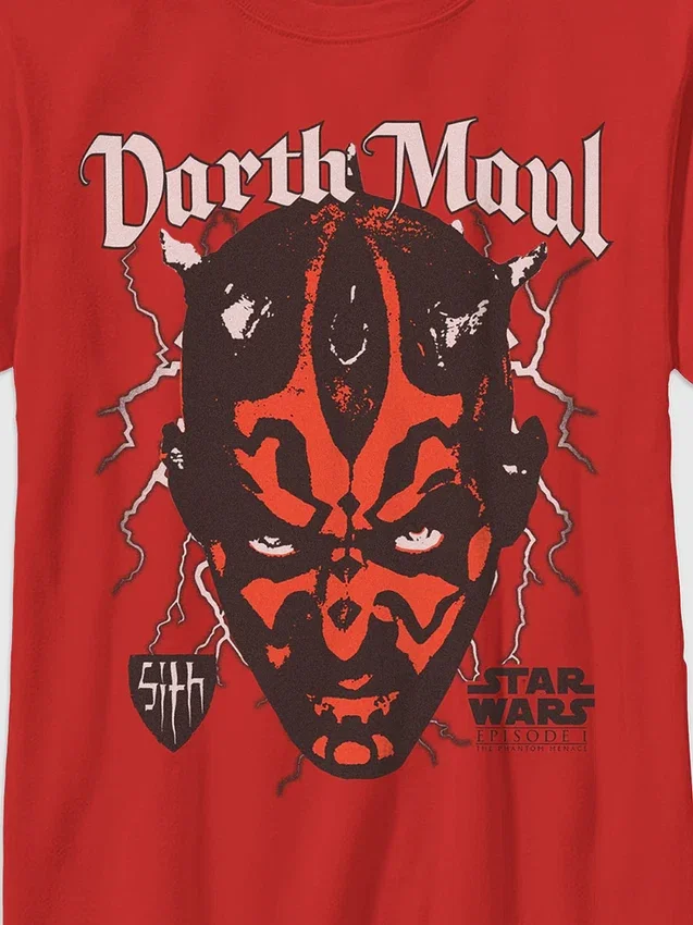 Star Wars Darth Maul-T-shirt met print voor kinderen