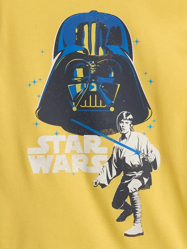 Star Wars-pyjama-set met korte broeken voor kinderen van biologisch geborsteld katoen